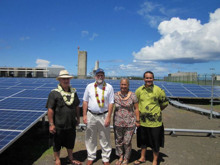 SunWize's installation in American Samoa.