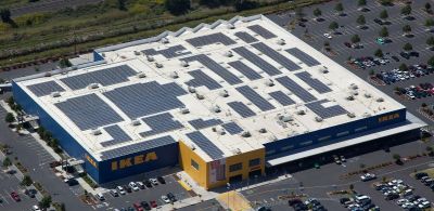 GA's largest PV array is on an Ikea store