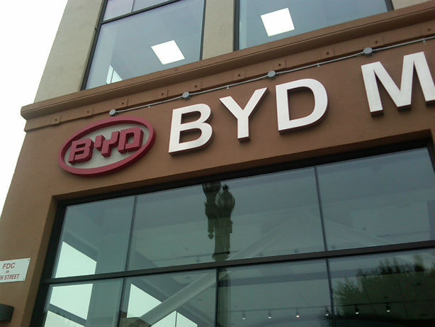 BYD opening manufacturing plants in Lancaster, Calif.