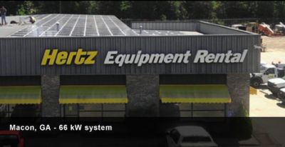 Hertz expands solar program