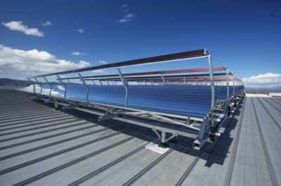 Cogenra Kenall Jackson solar cogeneration installation