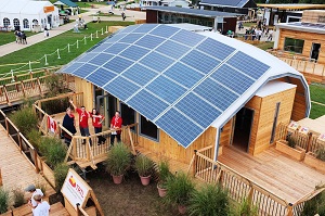 Team Canada gives native culture a nod in solar home construction