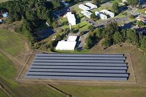 A community-sized solar array
