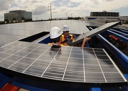 Installing solar at an Air Force base
