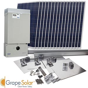 Grape Solar is the Dell of today, going straight to consumer