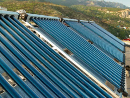 solar hot water panels