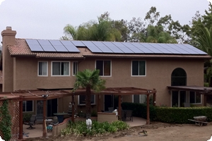 A Sullivan Solar Power installation in San Diego County