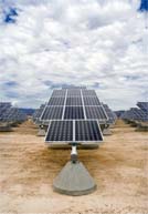A PV installation at Nellis Air Force base