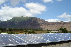 Hawaii Air Force base combines utility-scale and residential solar  