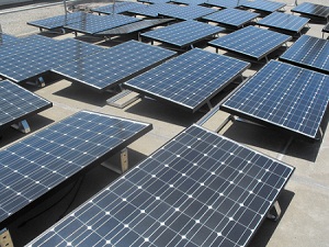 A solar installation in San Diego