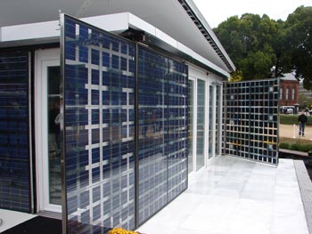 Solar house from DC solar decathlon