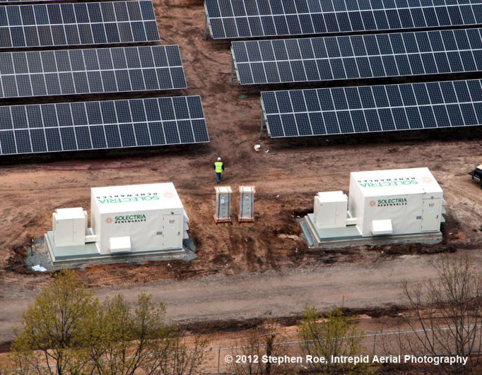 Salisbury Solar Farm, courtesy of Solectria