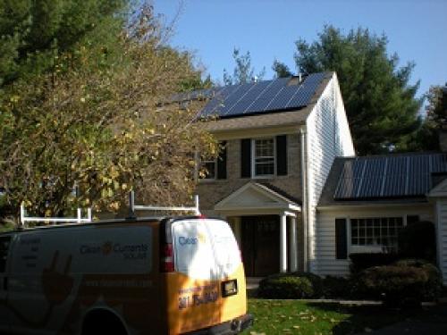 Residential solar installation