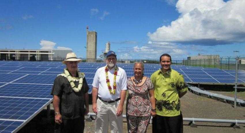 State of Samoa, a small island nation in the Pacific, is going solar