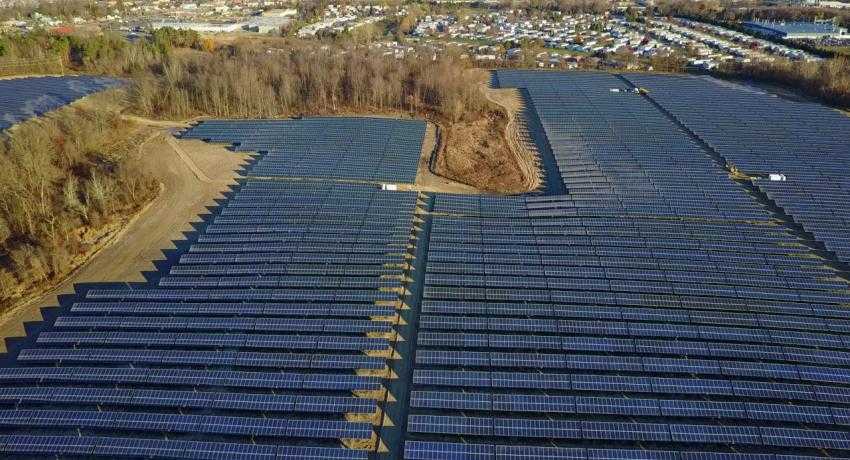 Michigan solar farm