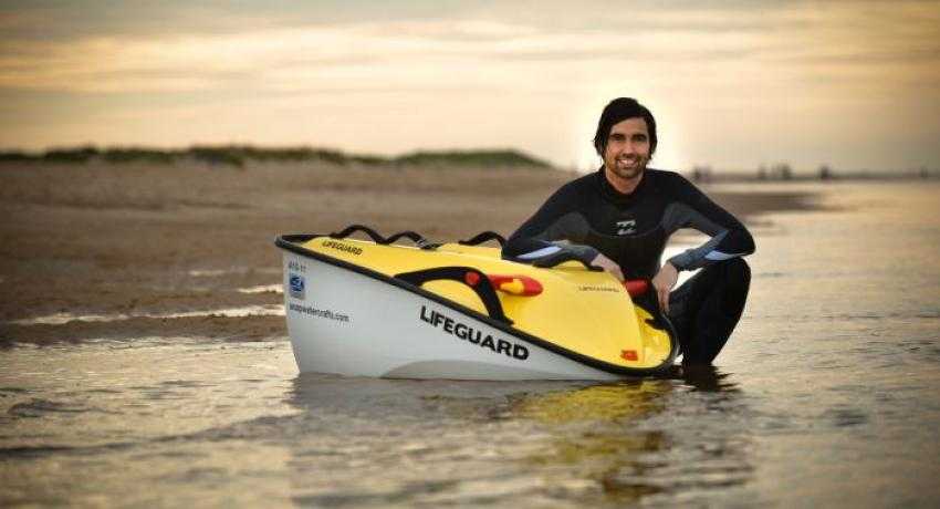 Rescue water craft to be powered by solar energy