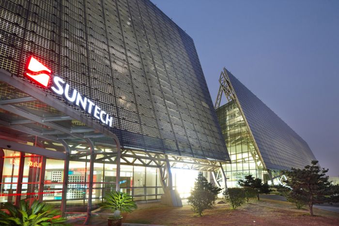 A Suntech facility in China