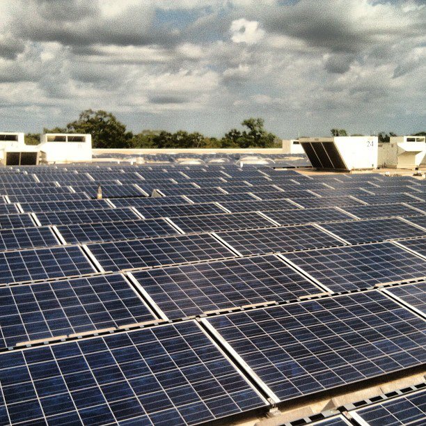 Solar on Ikea store in Houston. Courtesy Houston's Facebook page. 