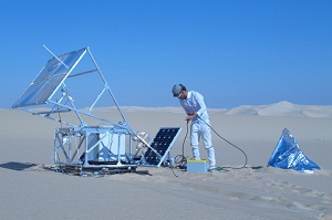 3-D printing technology takes to the sun