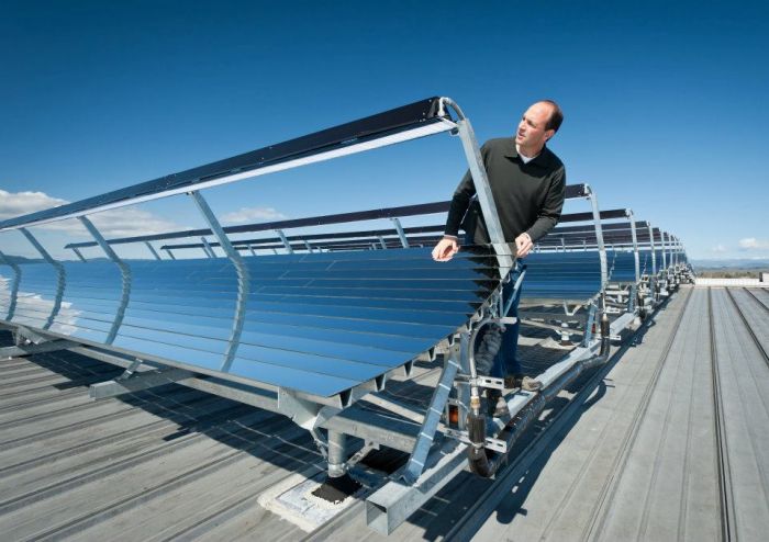 A Congenra hybrid solar array