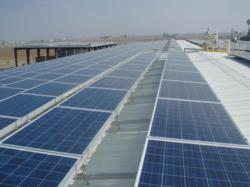 Conergy elevated agricultural solar installation at Kirschenman