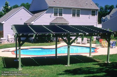 Solar pool heaters