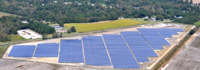 A Strate Solar farm in North Carolina