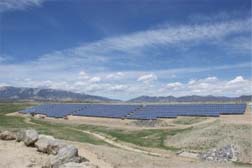 A large solar installation
