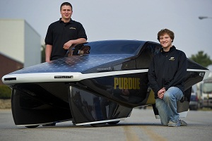 University enters only solar vehicle in its class for this week's race