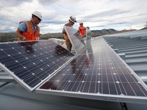 Rooftop Solar Installation 