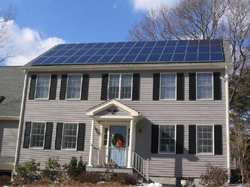 Massachusetts Solar Home