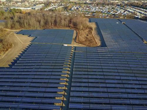 Michigan solar farm