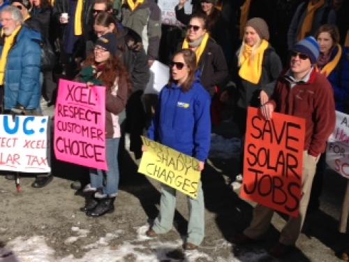 CO governor appoints PUC rep against solar advocates protest