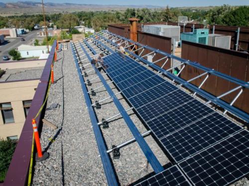NOLS recently installed solar panels at its International Headquarters