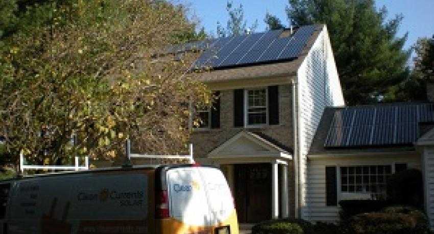 Residential solar installation