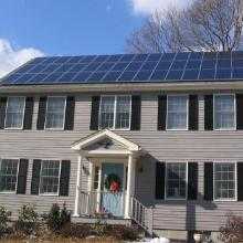 Massachusetts Solar Home