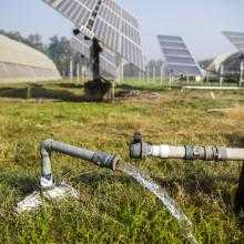 Solar Pump On Farm